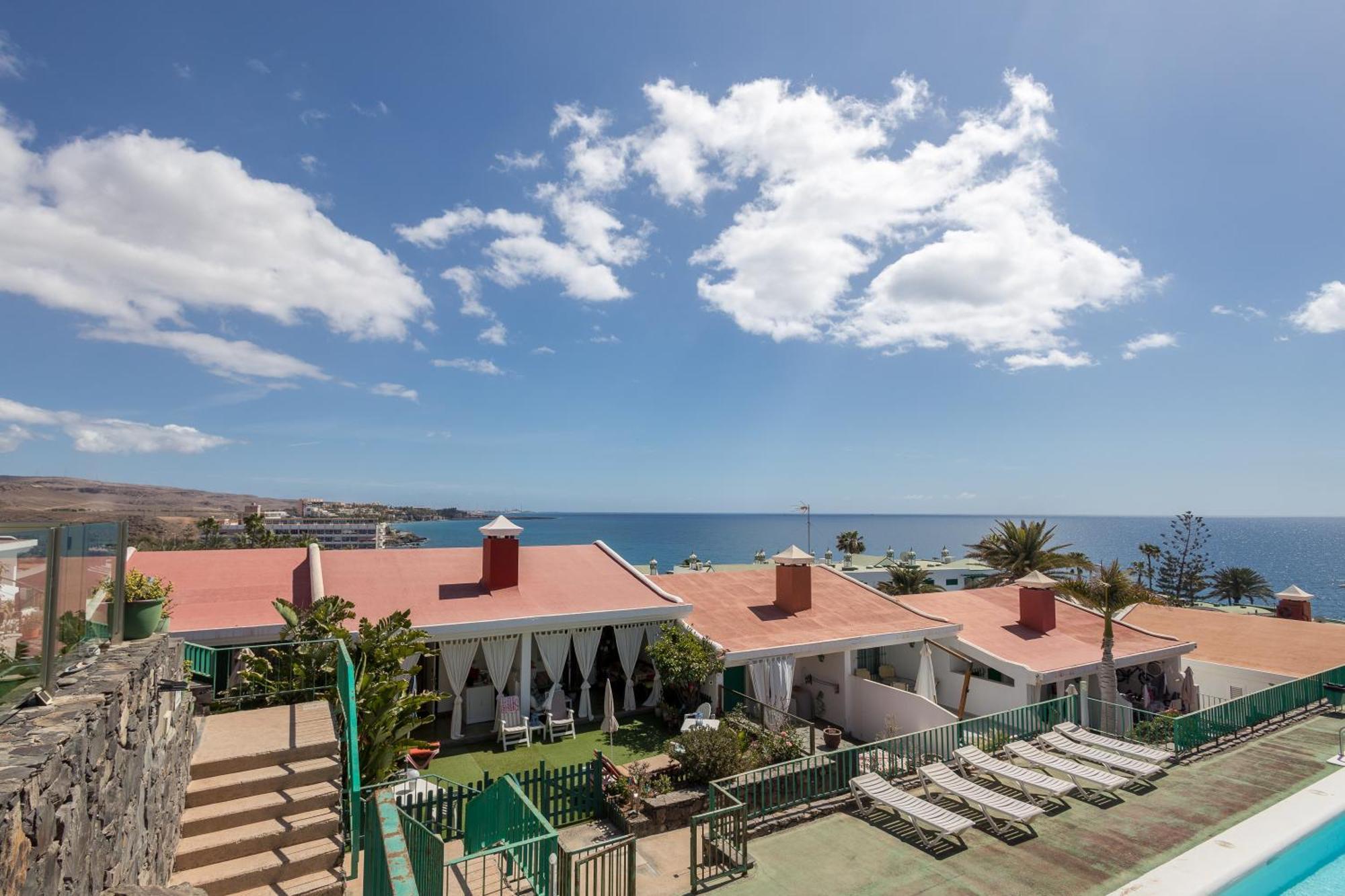 Playa Del Aguila Bungalow Con Terraza Solarium Маспаломас Экстерьер фото