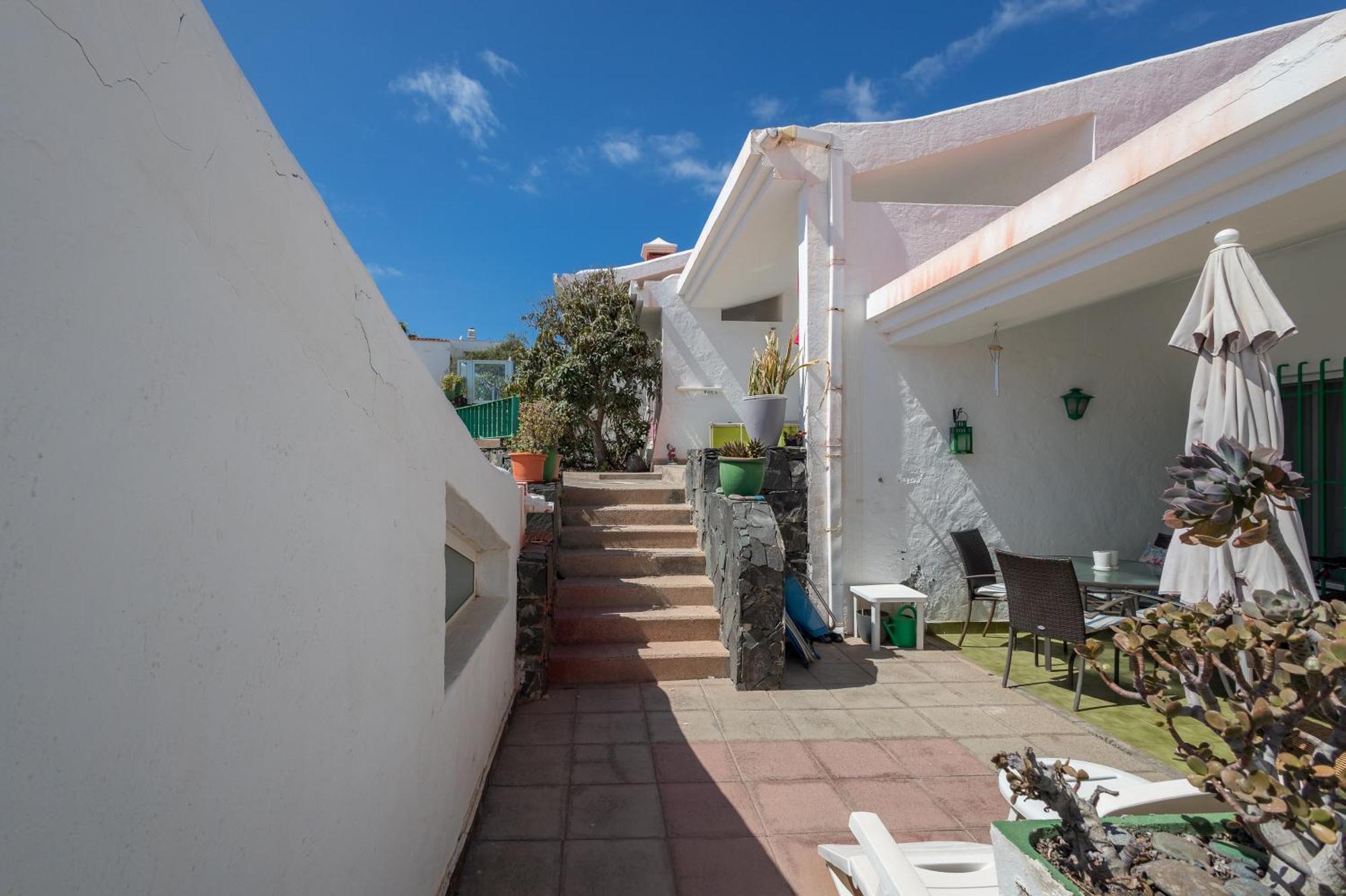 Playa Del Aguila Bungalow Con Terraza Solarium Маспаломас Экстерьер фото
