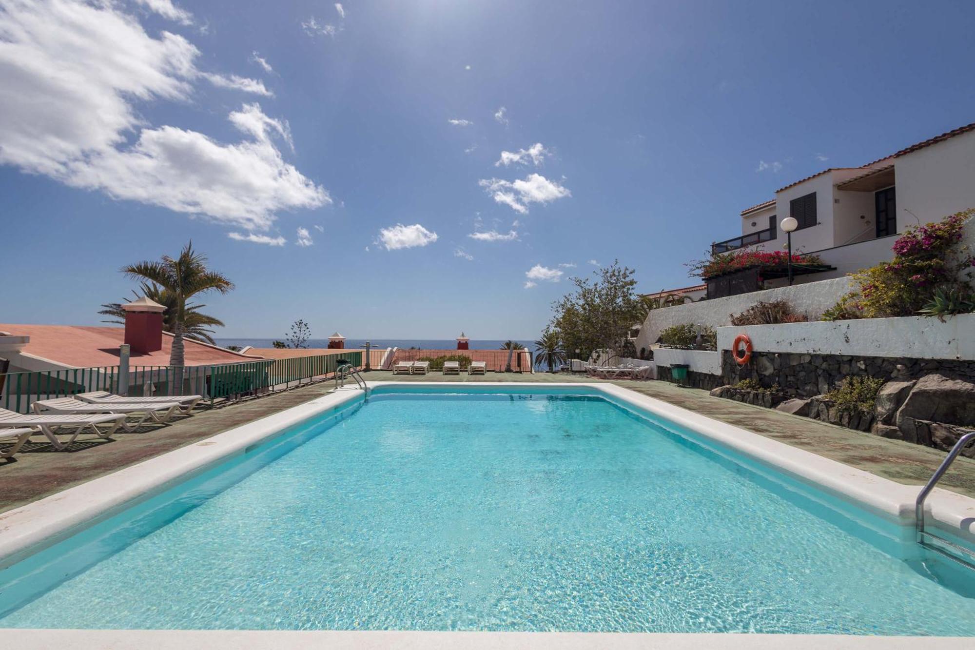 Playa Del Aguila Bungalow Con Terraza Solarium Маспаломас Экстерьер фото