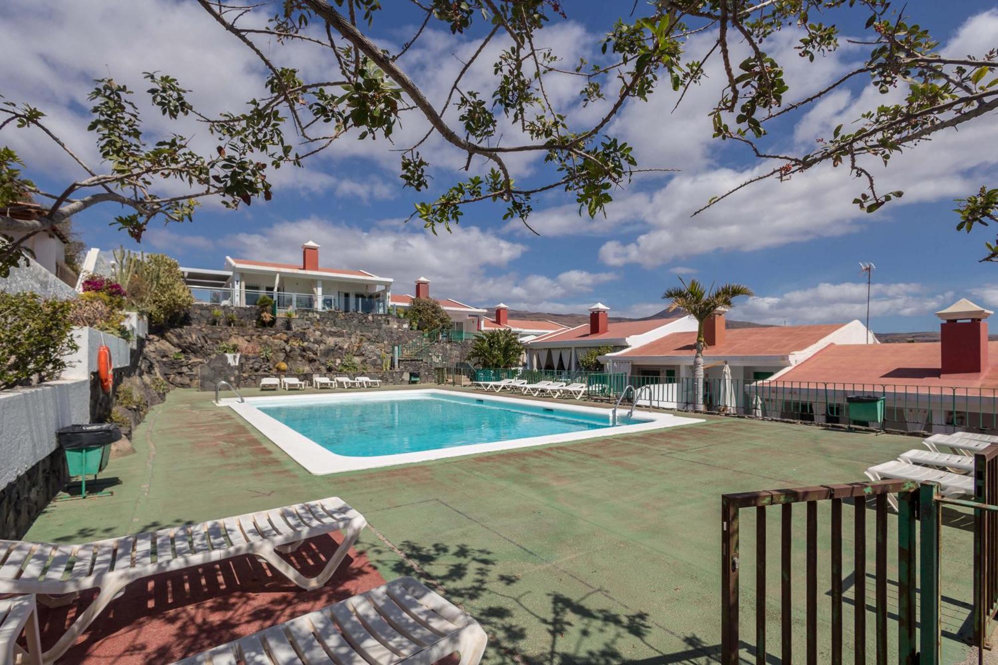 Playa Del Aguila Bungalow Con Terraza Solarium Маспаломас Экстерьер фото