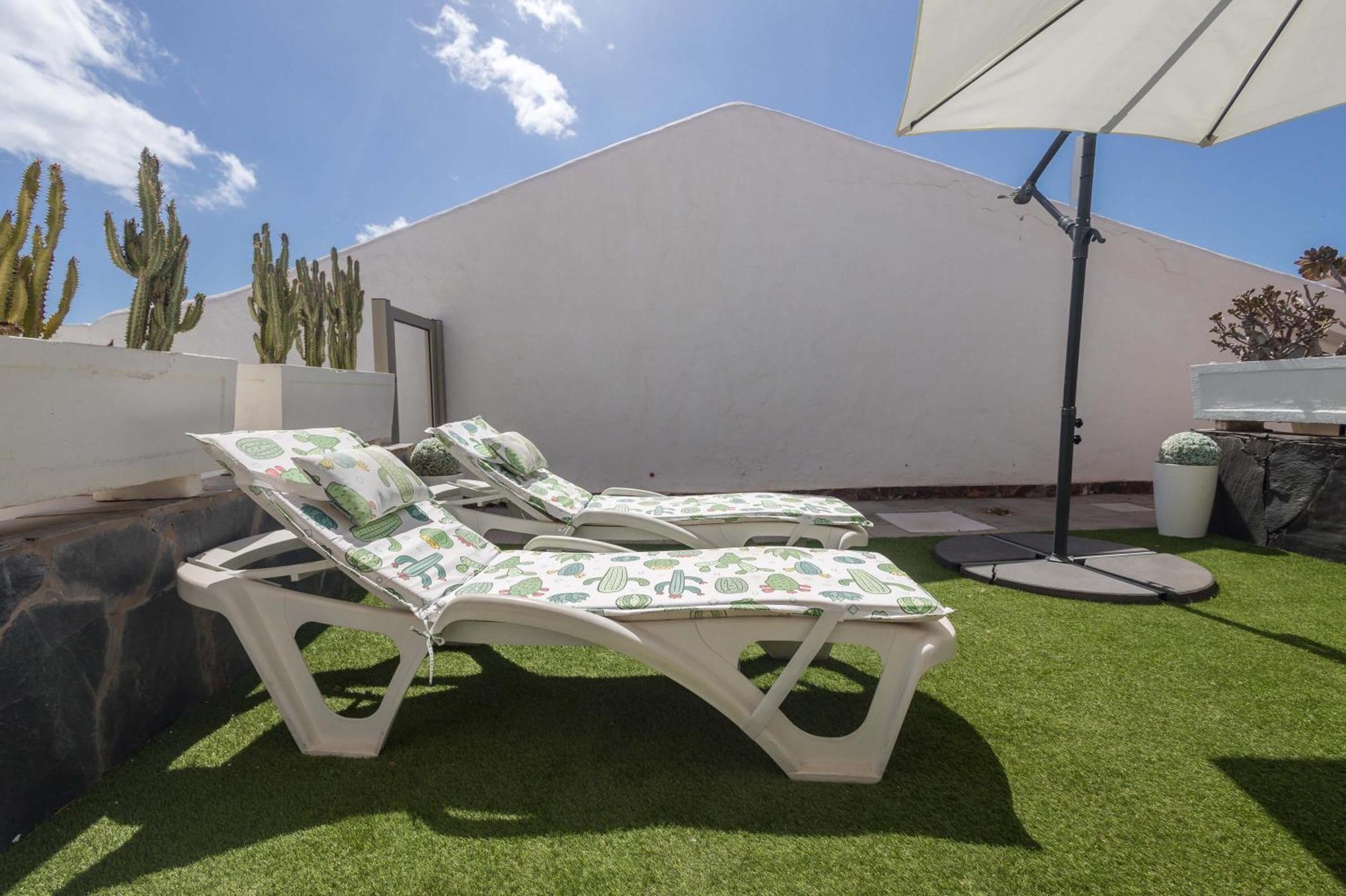 Playa Del Aguila Bungalow Con Terraza Solarium Маспаломас Экстерьер фото