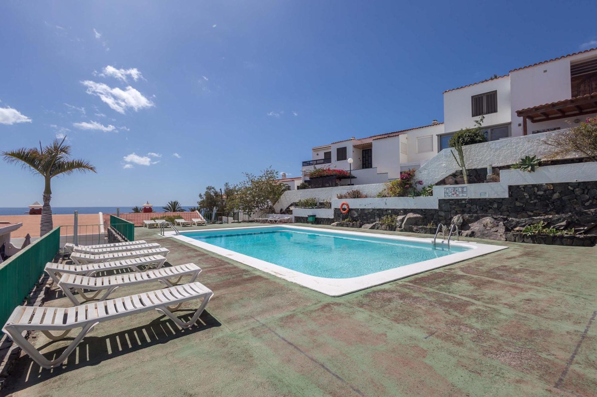 Playa Del Aguila Bungalow Con Terraza Solarium Маспаломас Экстерьер фото